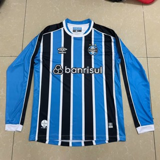 [Fans] 2324 ใหม่ Gremio Home Jersey เสื้อแขนยาว ลายทีมชาติฟุตบอล คุณภาพสูง 1:1