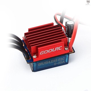 Ctoy GOOLRC 35A Brushless ESC ตัวควบคุมความเร็วไฟฟ้า สําหรับรถบรรทุกบังคับ 1/16 1/18