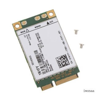 Iwo MC7355 PCIe LTE HSPA + GPS การ์ด 100Mbps 1N1FY DW5808 4G สําหรับ Delllaptop