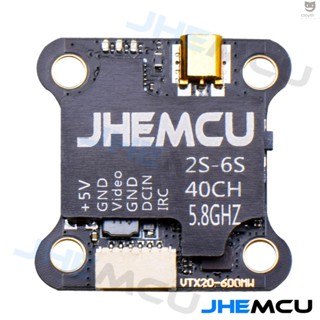 Ctoy JHEMCU VTX20-600 เครื่องส่งสัญญาณ FPV 5.8G 40CH 25mW 100mW 200mW 400mW 600mW 7-26V ปรับได้ สําหรับรีโมตคอนโทรล