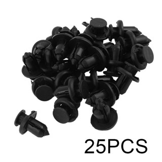 ⚡READYSTOCK⚡Car Door Truck 10mm Dia Hole Black Plastic Side Skirts Fasteners Durable