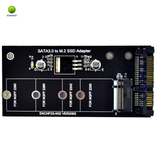 การ์ดอะแดปเตอร์แปลง M2 NGFF SSD เป็น SATA 3.0 2.5&amp;Rdquo, M.2 SSD สําหรับ PC แล็ปท็อป 6Gps