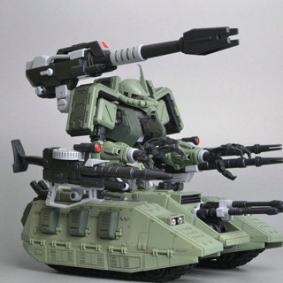 9.9 เหนื่อยมากพร้อมส่ง ถังขยะ ZAKU Mk 1: 100 MG Version MS-06V ZAKU KVF0 สีเขียว