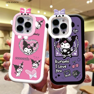 Realme Narzo 50 ออปโป้ สำหรับ Case Cartoon Kuromi เคส เคสโทรศัพท์ เคสมือถือ Full Back Cover Soft Silicone Cases Shockproof Casing Protective Shell