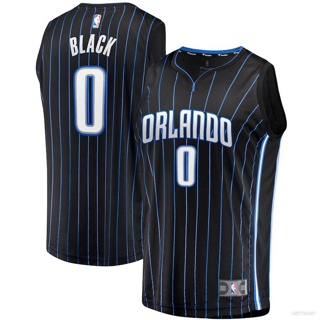 เสื้อกีฬาบาสเก็ตบอล NBA Orlando Magic Anthony HQ1 2023 พลัสไซซ์ สีดํา สําหรับผู้ชาย และผู้หญิง QH1