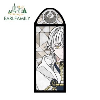 Earlfamily สติกเกอร์ ลายการ์ตูนอนิเมะ 13 ซม. x 4.9 ซม. สําหรับติดตกแต่งประตูรถยนต์ เซิร์ฟบอร์ด