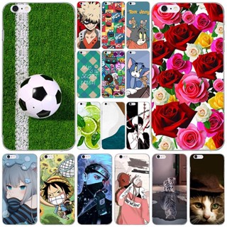 เคสซิลิโคนนิ่ม ลายการ์ตูนฟุตบอล สําหรับ Iphone 5 5S 5SE Iphone 6 6S Plus