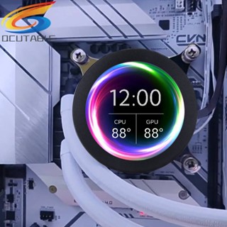 หน้าจอ LCD IPS ไดนามิก ทรงกลม 2.8 นิ้ว AIDA64 480x480 สําหรับ CPU GPU SSD PC คอมพิวเตอร์