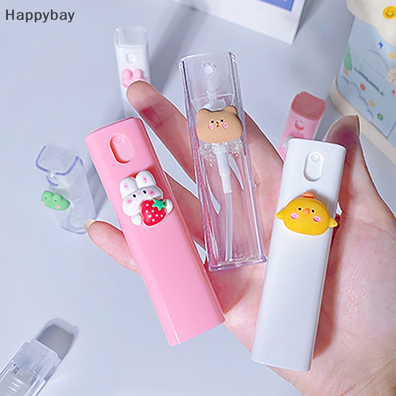 <Happybay> ขวดเปล่า เติมได้ ขนาดเล็ก แบบพกพา 10 มล. สําหรับใส่เครื่องสําอาง เดินทาง ลดราคา