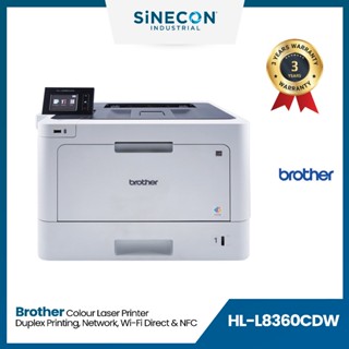 Brother Printer บราเดอร์ HL-L8360CDW เครื่องพิมพ์เลเซอร์สี พร้อมระบบพิมพ์ 2 หน้าอัตโนมัติ