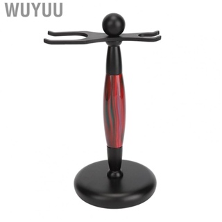 Wuyuu Razor Stand  Rust Resistant Shaving Brush Holder Modern Design Mechanical Aesthetic Clean for Hotel Most and Models