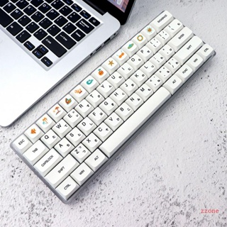 Zzz PBT XDA ปุ่มกดคีย์บอร์ด ย้อมสี 5 ด้าน 12 คีย์ สําหรับคีย์บอร์ด Mechanical