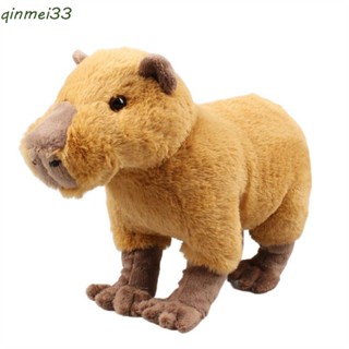 หมอนตุ๊กตานุ่ม รูปการ์ตูน Capybara ขนาด 30 ซม. ของเล่นสําหรับตกแต่งบ้าน โซฟา เตียงนอนเด็ก