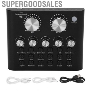 Supergoodsales Live  Card 2 Channel Mixer Signal Converter Mixing Console For Studio