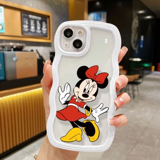 เคสโทรศัพท์มือถือแบบนิ่ม TPU ใส ลายการ์ตูนมินนี่เมาส์น่ารัก สําหรับ Realme 5 5S Realme 6i Realme 7i Realme 8i Realme 8 Pro Realme 9 Pro+