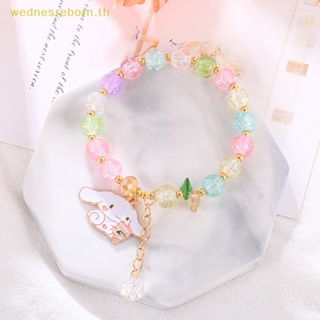 # Wnth # Sanrioed อะนิเมะ Kuromi Cinnamoroll Mymelody Charm สร้อยข้อมือ การ์ตูนน่ารัก ผู้หญิง เด็ก ของขวัญ แฟนสาว เครื่องประดับ #