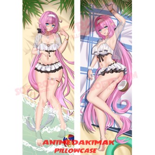 Elysia Honkai Impact 3rd Dakimakura ปลอกหมอนอิงโซฟาเบด แบบนิ่ม ลายการ์ตูนญี่ปุ่น Otaku ขนาด 50x160 ซม.