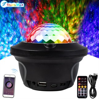 ไฟ LED ลําโพงบลูทูธ เข้ากันได้กับ Rgb Disco Party Dj Ball Light พร้อมรีโมตคอนโทรล