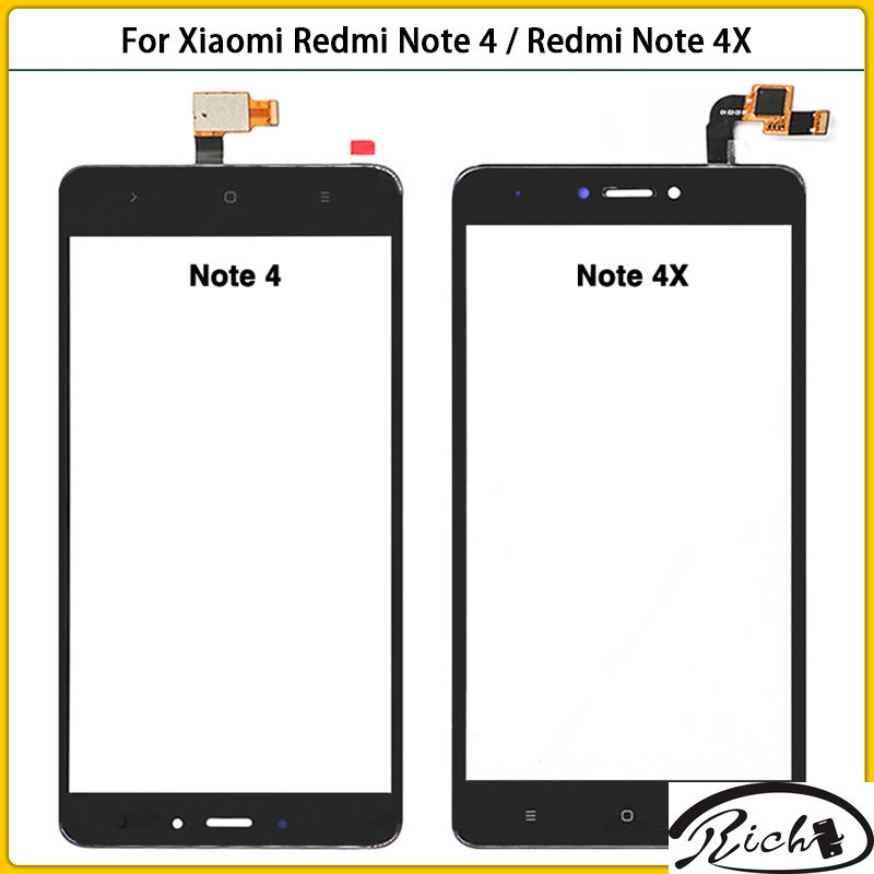 ใหม่ แผงหน้าจอสัมผัสดิจิทัล Note4 LCD แบบเปลี่ยน สําหรับ Xiaomi Redmi Note 4X Redmi Note 4