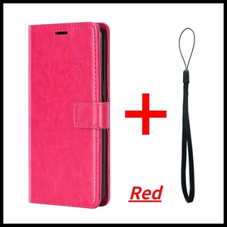 เคส vivo y11 y12 y12i y15 y17 1901 1902 1903 1904 1906 กระเป๋าสตางค์หนังศูนย์พร้อมเชือกฟรีและฝาครอบกระเป๋าสตางค์แบบพับกันกระแทก