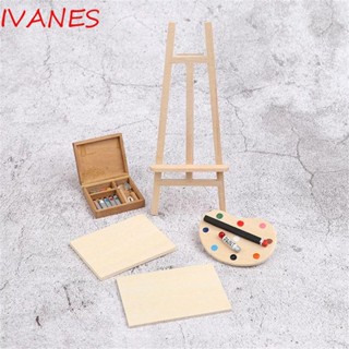 IVANES ปากกาเพ้นท์สี เฟอร์นิเจอร์จําลอง ของเล่นเด็ก สําหรับตกแต่งบ้านตุ๊กตา