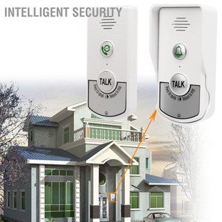 Intelligent Security ออดอินเตอร์คอมไร้สายระยะทาง 1 000 ม. ชิปที่ยอดเยี่ยม White Voice Intercom Doorbells สำหรับบ้านโรงแรมวิลล่าโรงงาน