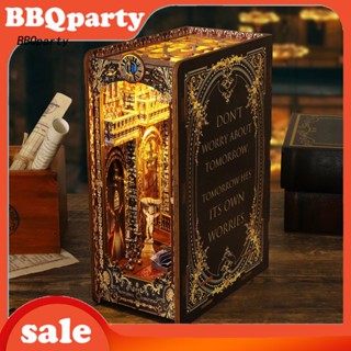 &lt;BBQ&gt; ชุดเซนเซอร์ภาพวาดสีน้ํามัน รูปหนังสือ 3D ประกอบง่าย สําหรับตกแต่งบ้าน 1 ชุด