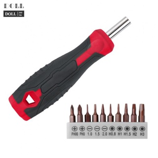 ⭐READY STOCK ⭐6.35mm 4mm Hex Adapter 2 In 1 Screwdriver Handle Bit Holder with Screwdriver Bit