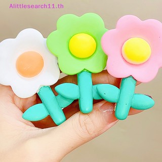 Alittlesearch11 กิ๊บติดผม รูปดอกไม้น่ารัก สีแคนดี้ แฟชั่นฤดูร้อน สําหรับเด็กผู้หญิง TH