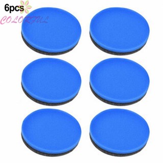 【COLORFUL】Vacuum Cleaner Parts 6pcs Durable Replacement Parts Vacuum Cleaner Filters