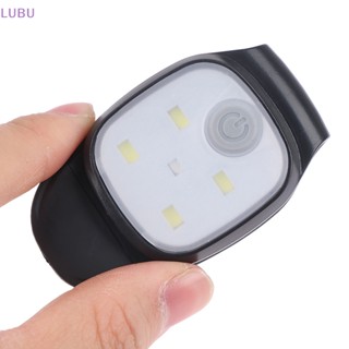 Lubu ไฟฉาย LED 4 โหมด แบบคลิปหนีบ ชาร์จ USB อุปกรณ์เสริม