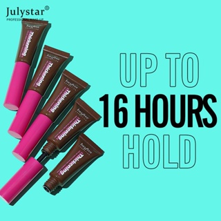 JULYSTAR Bayfree Natural สามมิติครีมเขียนคิ้ว 24h Smudge-proof Waterproof High Pigment Lasting Thickening Eyebrow Gel Mascara Women Beauty Makeup