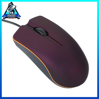 [Ready] Wire Mouse 1600DPI Optical 3 Keys USB RGB Backlight Desktop Business [F/9]