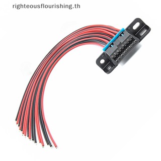 Righteousflourishs.th ใหม่ ตัวเชื่อมต่อ OBD 16 Pin ตัวเมีย OBD2 OBD2 16 Pins 30 ซม.