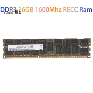 หน่วยความจํา PC3-12800 240Pin 2RX4 1.35V REG ECC RAM สําหรับ X79 X58