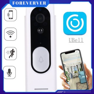 M13 Smart WiFi Video Doorbell Camera Two way Voice Intercom Night Vision IP Door Bell Wireless Home Security Camera Support Passive Human Body Infrared Detection fore