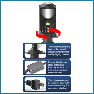 ไฟหน้ารถยนต์ Y9/Y6D LED กันฝุ่น แบบเปลี่ยน