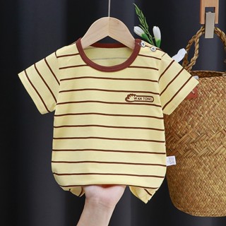 👕เสื้อผ้า เด็ก👕เสื้อยืดเด็กแขนสั้นผ้าฝ้ายเด็กผู้หญิงฤดูร้อนเด็กทารกเสื้อผ้าเด็กฤดูร้อน 2023 เสื้อเด็ก SD7595