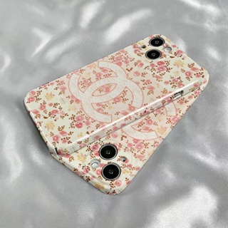 เคสโทรศัพท์มือถือ ลายดอกไม้น่ารัก สําหรับ Iphone 13 14pro 117 8pmax TKFD