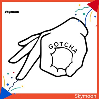 Skym* OK Gesture Gotcha สติกเกอร์ติดกันชนหน้าต่างรถยนต์