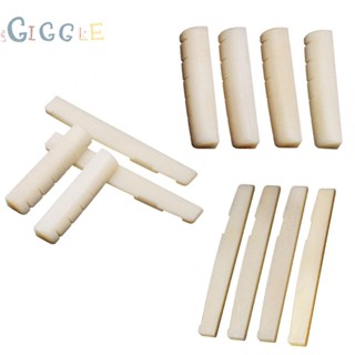 ⭐READY STOCK ⭐Guitar Nut Saddle 4pcs Electric Guitar Luthier Slotted Bone Tool Parts