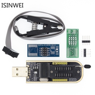 ชุดโมดูลโปรแกรมเมอร์ CH341A CH341B 24 25 Series EEPROM Flash BIOS USB SOIC8 SOP8 สําหรับ EEPROM 93CXX 25CXX 24CXX DIY