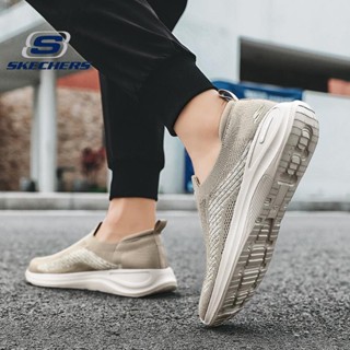 (ไซซ์ 40-45)limited Time Offer Skechers_ รองเท้าวิ่งลําลอง ผ้าตาข่าย ระบายอากาศ คุณภาพสูง สําหรับผู้ชาย พร้อมส่ง