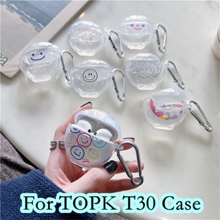 【พร้อมส่ง】เคสหูฟัง แบบนิ่ม ลายการ์ตูนน่ารัก สําหรับ TOPK T30 TOPK T30