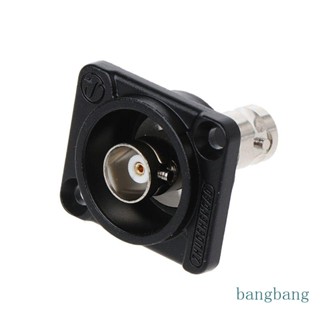 Bang D-Type อะแดปเตอร์ปลั๊กเชื่อมต่อแผงโครงรถ แบบคู่ BNC o Monitoring Pa