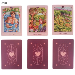 [Dhin] True Love Oracle Card Tarot Prophecy Divination Deck Family Party Board Game Beginners Cards Fortune Telling Game COD