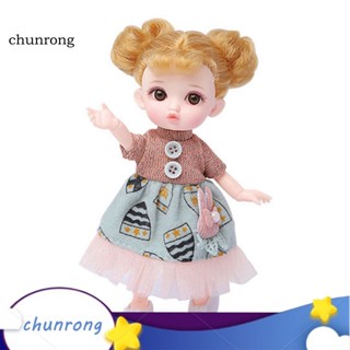 Chunrong โมเดลตุ๊กตาเจ้าหญิง DIY ของเล่นสําหรับเด็ก