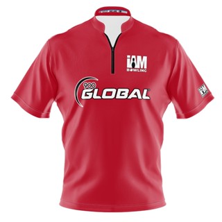 เสื้อโปโล 3D พิมพ์ลายโบว์ลิ่ง 900 Global DS 1604-9G