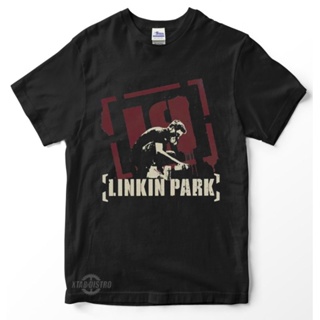 Linkin park 5th VINTAGE LP เสื้อยืดลําลอง แขนสั้น พิมพ์ลาย meteora Premium สีดํา