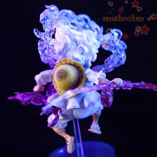 Malcolm โมเดลฟิกเกอร์ PVC อนิเมะ Monkey D.Luffy Gear 5 ขนาด 10 ซม. สําหรับเก็บสะสม